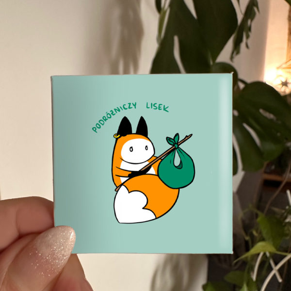 Magnes Podróżniczy Lisek